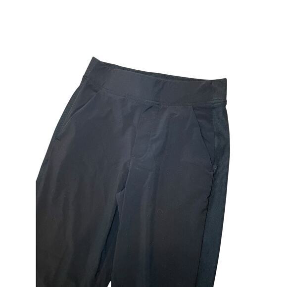 Athleta Women‎ 0 Brooklyn Mid Rise Ankle Pant Black Jogger Trouser Travel Pants - Picture 7 of 13